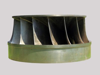 Roues de turbines hydrauliques (Pelton, Francis, Kaplan)