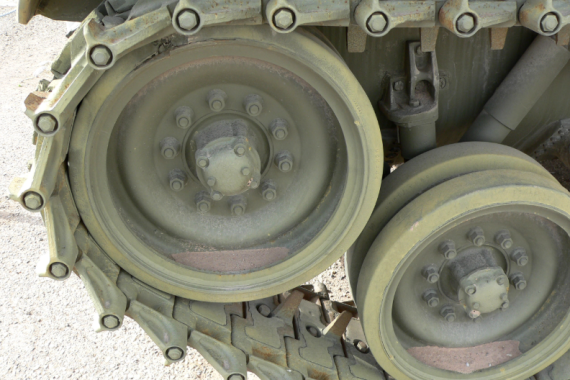 Fahrwerke von gepanzerten Fahrzeugen